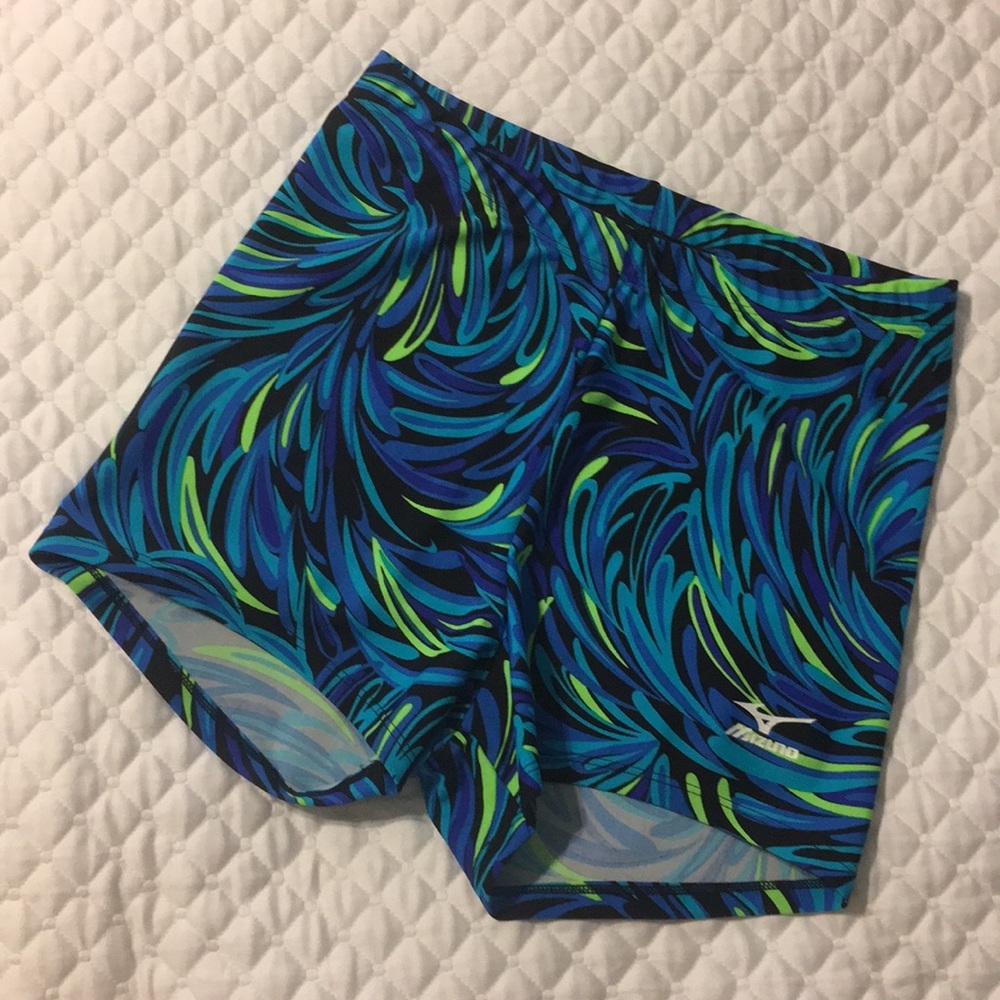Athletic shorts, drylite, with whispy pattern